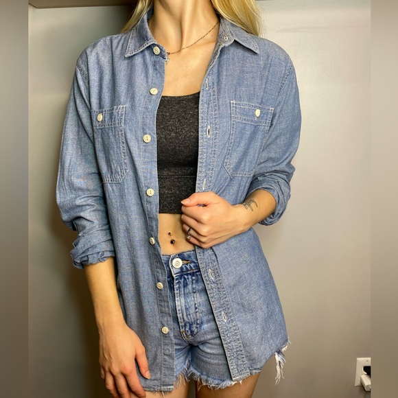 Converse All Star Denim Shirt. - Picture 3 of 8